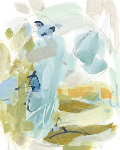 Dragonfly Wings White Modern Wood Framed Art Print with Double Matting by Long, Christina