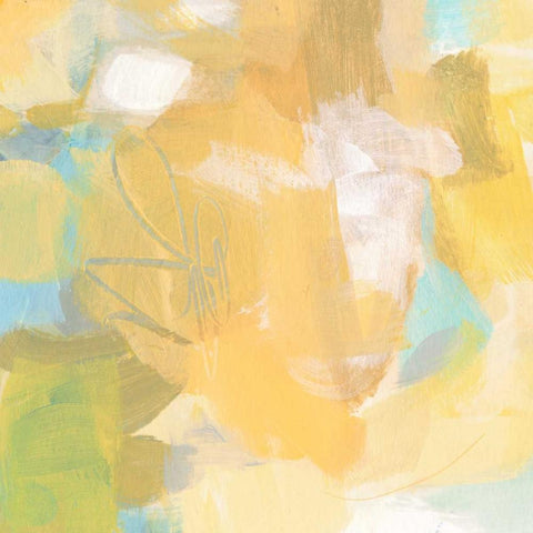 July Calling White Modern Wood Framed Art Print by Long, Christina