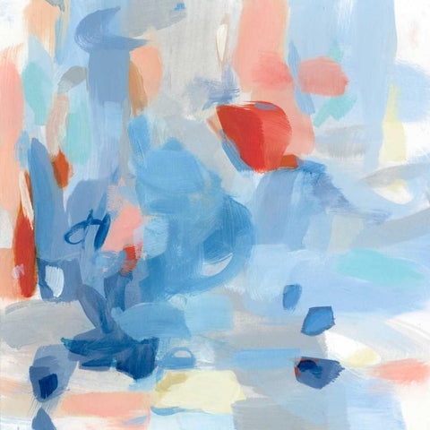 Tuesday Black Modern Wood Framed Art Print with Double Matting by Long, Christina