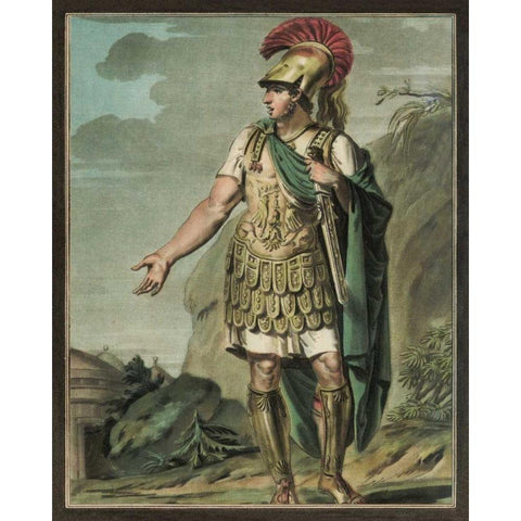 Theatrical Costumes II Black Modern Wood Framed Art Print with Double Matting by Chery, M.