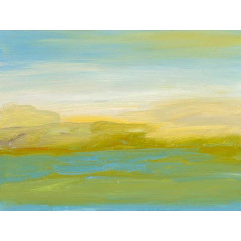 Ambient I Gold Ornate Wood Framed Art Print with Double Matting by Gordon, Sharon