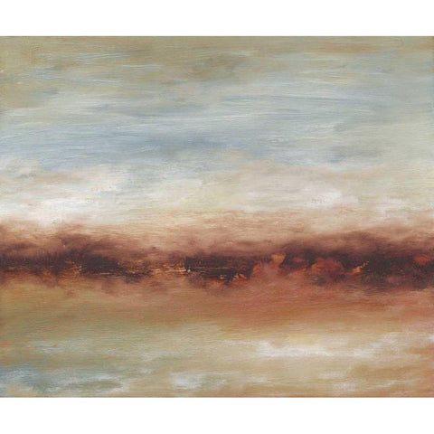 The Reef Gold Ornate Wood Framed Art Print with Double Matting by Gordon, Sharon