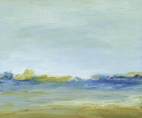 The Shore Black Ornate Wood Framed Art Print with Double Matting by Gordon, Sharon