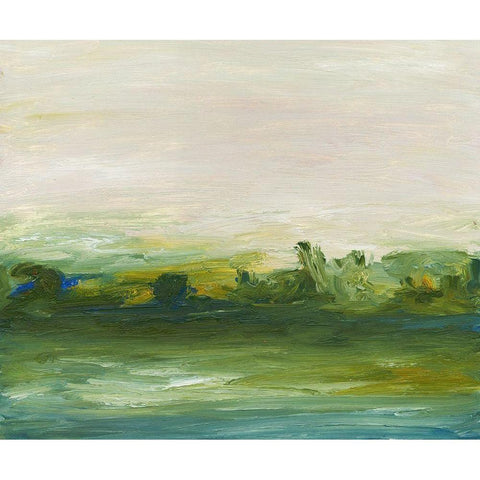 The Glen Black Modern Wood Framed Art Print with Double Matting by Gordon, Sharon