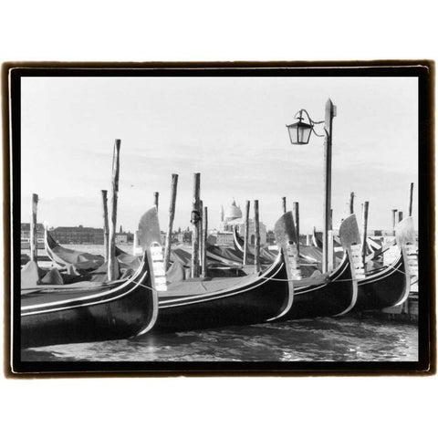 Glimpses-Grand Canal Venice I Gold Ornate Wood Framed Art Print with Double Matting by DeNardo, Laura
