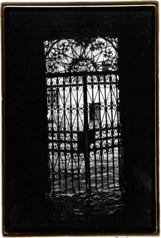 Hidden Passages Venice I White Modern Wood Framed Art Print with Double Matting by DeNardo, Laura