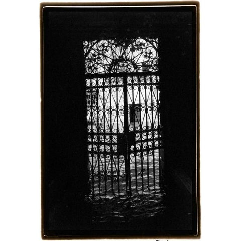 Hidden Passages Venice I Black Modern Wood Framed Art Print by DeNardo, Laura