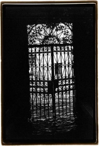 Hidden Passages Venice I White Modern Wood Framed Art Print with Double Matting by DeNardo, Laura