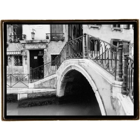Hidden Passages Venice II Gold Ornate Wood Framed Art Print with Double Matting by DeNardo, Laura
