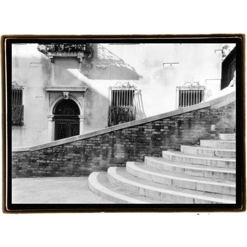 Hidden Passages Venice III Gold Ornate Wood Framed Art Print with Double Matting by DeNardo, Laura