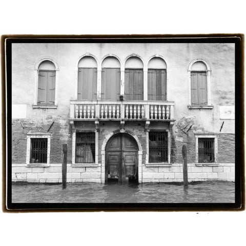 Hidden Passages Venice IV Gold Ornate Wood Framed Art Print with Double Matting by DeNardo, Laura