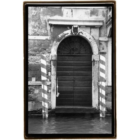Hidden Passages Venice VI White Modern Wood Framed Art Print by DeNardo, Laura