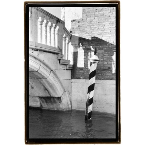 Hidden Passages Venice VII White Modern Wood Framed Art Print by DeNardo, Laura