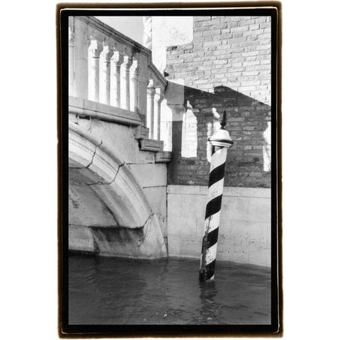 Hidden Passages Venice VII White Modern Wood Framed Art Print by DeNardo, Laura