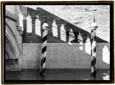Hidden Passages Venice VIII Black Ornate Wood Framed Art Print with Double Matting by DeNardo, Laura