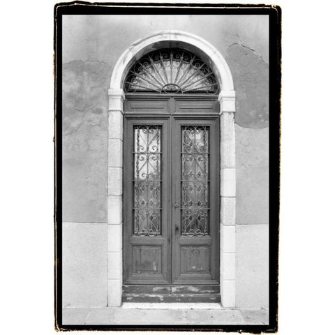 Venetian Doorways III Gold Ornate Wood Framed Art Print with Double Matting by DeNardo, Laura