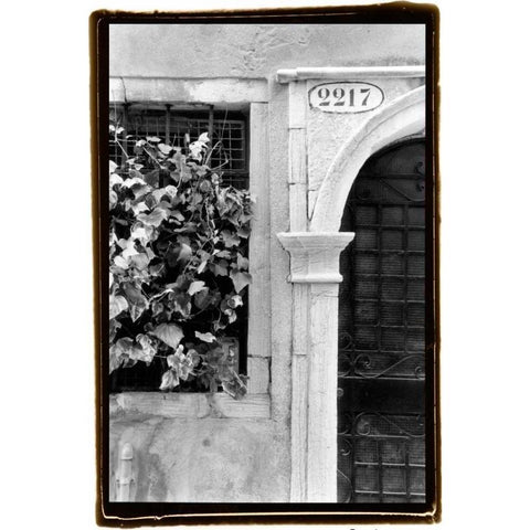 Venetian Doorways IV White Modern Wood Framed Art Print by DeNardo, Laura