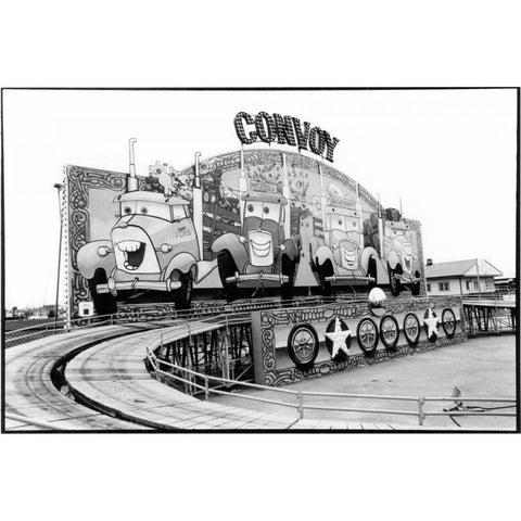 For Your Amusement II White Modern Wood Framed Art Print by DeNardo, Laura