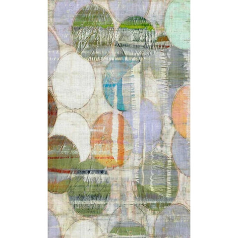 Ovation I Black Modern Wood Framed Art Print with Double Matting by Butler, John