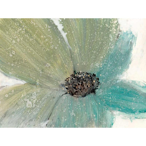 Floral Spirit I White Modern Wood Framed Art Print by OToole, Tim