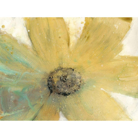 Floral Spirit II White Modern Wood Framed Art Print by OToole, Tim