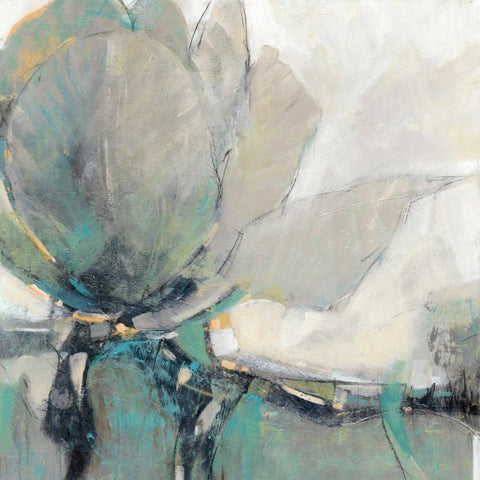 Revel I Black Ornate Wood Framed Art Print with Double Matting by OToole, Tim