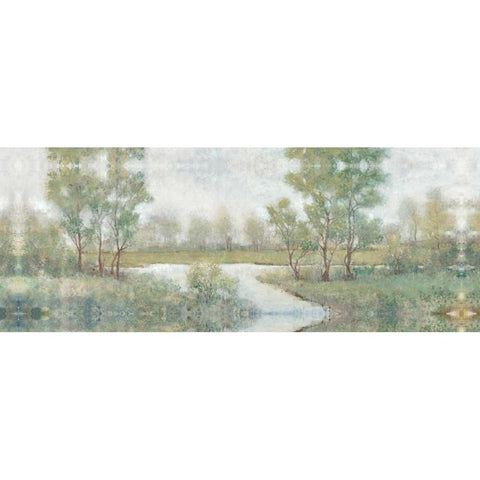 Field and Stream Black Modern Wood Framed Art Print with Double Matting by OToole, Tim