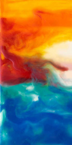 Marsh Sunrise I White Modern Wood Framed Art Print with Double Matting by Ludwig, Alicia