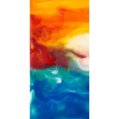 Marsh Sunrise I Black Modern Wood Framed Art Print with Double Matting by Ludwig, Alicia