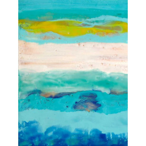 Salt Air I Black Modern Wood Framed Art Print by Ludwig, Alicia