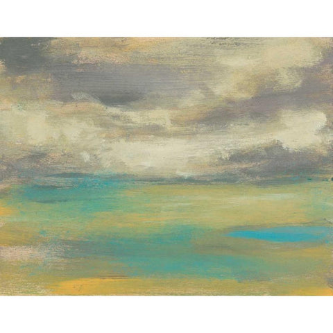 Sunset Study VIII Gold Ornate Wood Framed Art Print with Double Matting by Goldberger, Jennifer