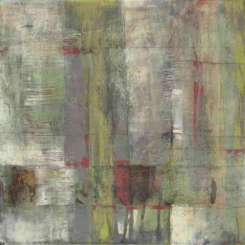 Incidental I White Modern Wood Framed Art Print by Goldberger, Jennifer