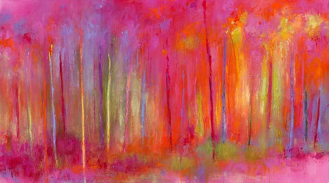 Stopping by Woods to Celebrate Black Ornate Wood Framed Art Print with Double Matting by Bothne, Janet