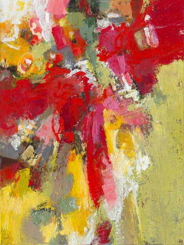 Fresh Cut Black Ornate Wood Framed Art Print with Double Matting by Bothne, Janet