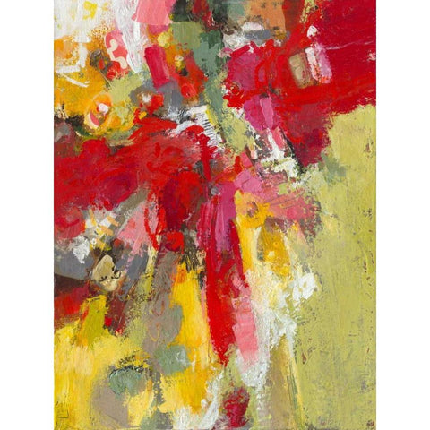 Fresh Cut White Modern Wood Framed Art Print by Bothne, Janet