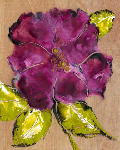 Camellia Passion I Black Ornate Wood Framed Art Print with Double Matting by Ludwig, Alicia