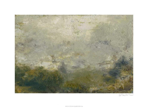 Cove II Black Ornate Wood Framed Art Print with Double Matting by Gordon, Sharon