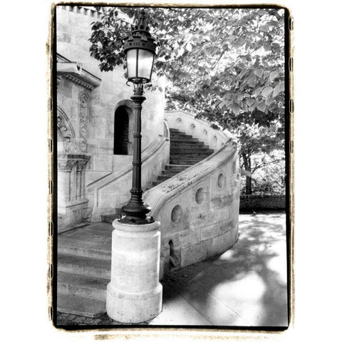 Royal Palace from the Chain Bridge Black Modern Wood Framed Art Print with Double Matting by DeNardo, Laura