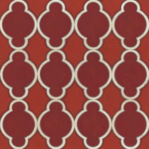 Market Motifs VII White Modern Wood Framed Art Print by Vess, June Erica