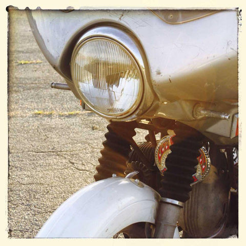 Sunset Ride II Black Modern Wood Framed Art Print by Stramel, Renee W.