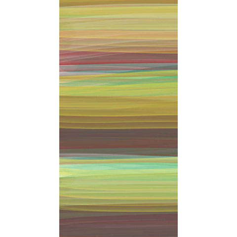 Fumes II Black Modern Wood Framed Art Print with Double Matting by Johnson, Jason