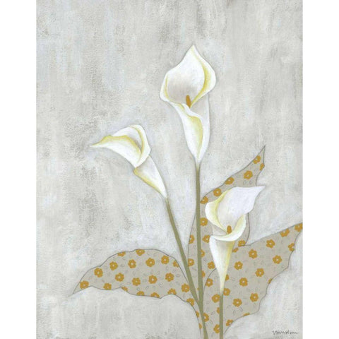 Lovely Botanical III Gold Ornate Wood Framed Art Print with Double Matting by Lam, Vanna
