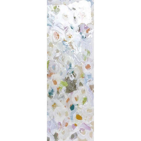 2-Up Colors II White Modern Wood Framed Art Print by Youngstrom, Kent