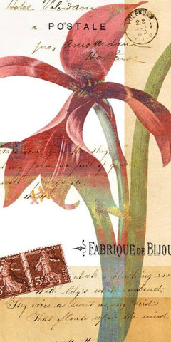 Crowning Glory I Black Ornate Wood Framed Art Print with Double Matting by Green-Aldridge, W.