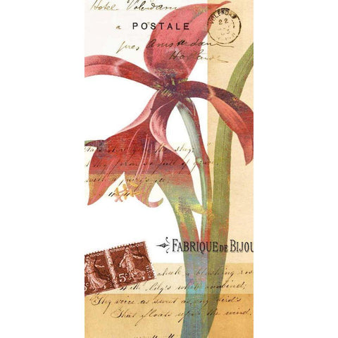 Crowning Glory I Black Modern Wood Framed Art Print by Green-Aldridge, W.