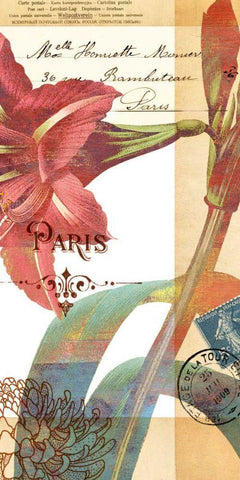 Crowning Glory III White Modern Wood Framed Art Print with Double Matting by Green-Aldridge, W.