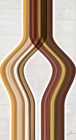 Modern Dance VI Black Ornate Wood Framed Art Print with Double Matting by Burghardt, James