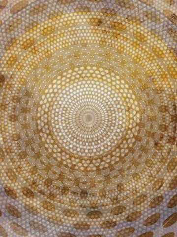 Doma I Black Ornate Wood Framed Art Print with Double Matting by Burghardt, James