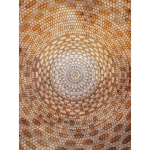 Doma II Gold Ornate Wood Framed Art Print with Double Matting by Burghardt, James