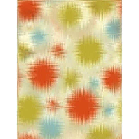 Pixilated Burst III Black Modern Wood Framed Art Print by Mountain, Ricki